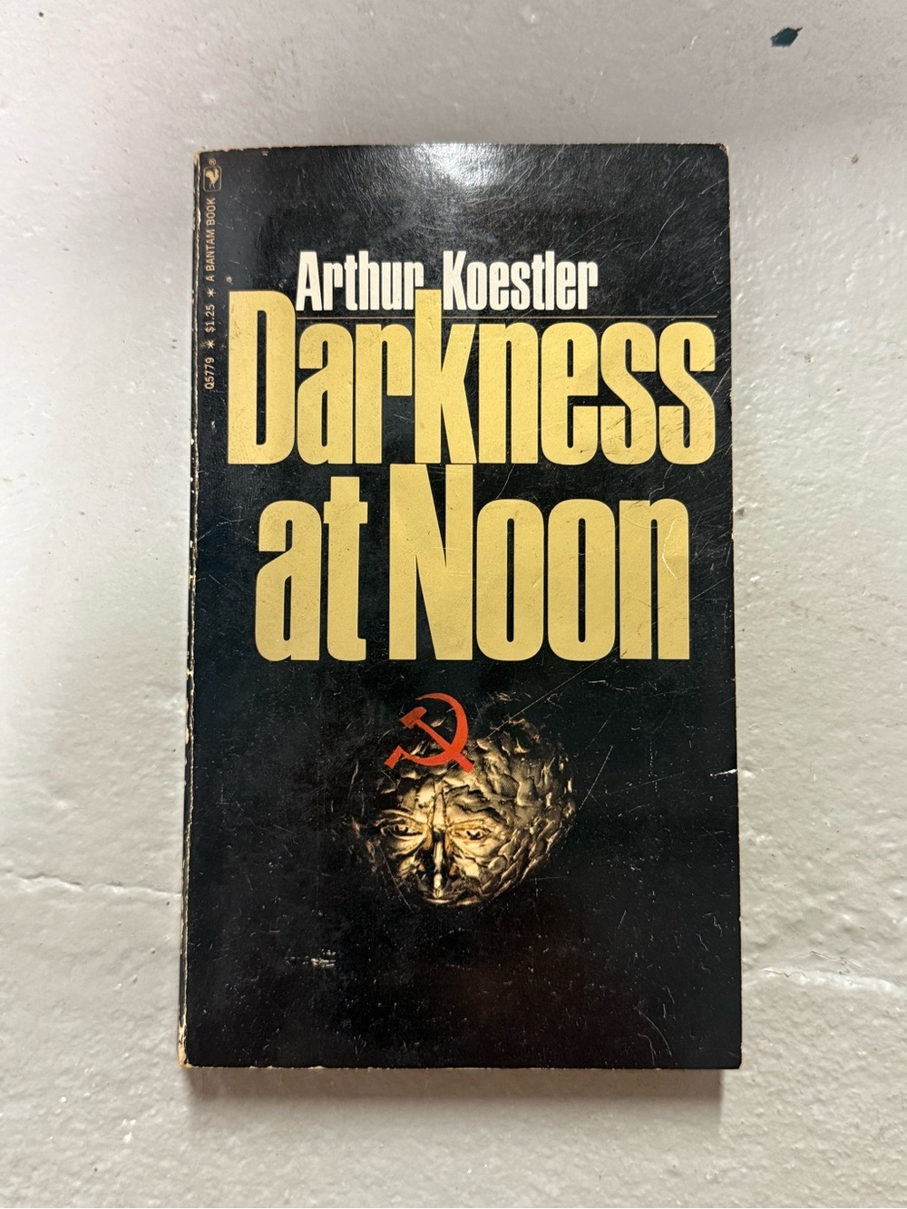 Vintage Darkness at Noon Arthur Koestler Bantam Paperback Political Classic VG